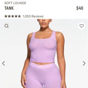 Skims soft lounge tank
